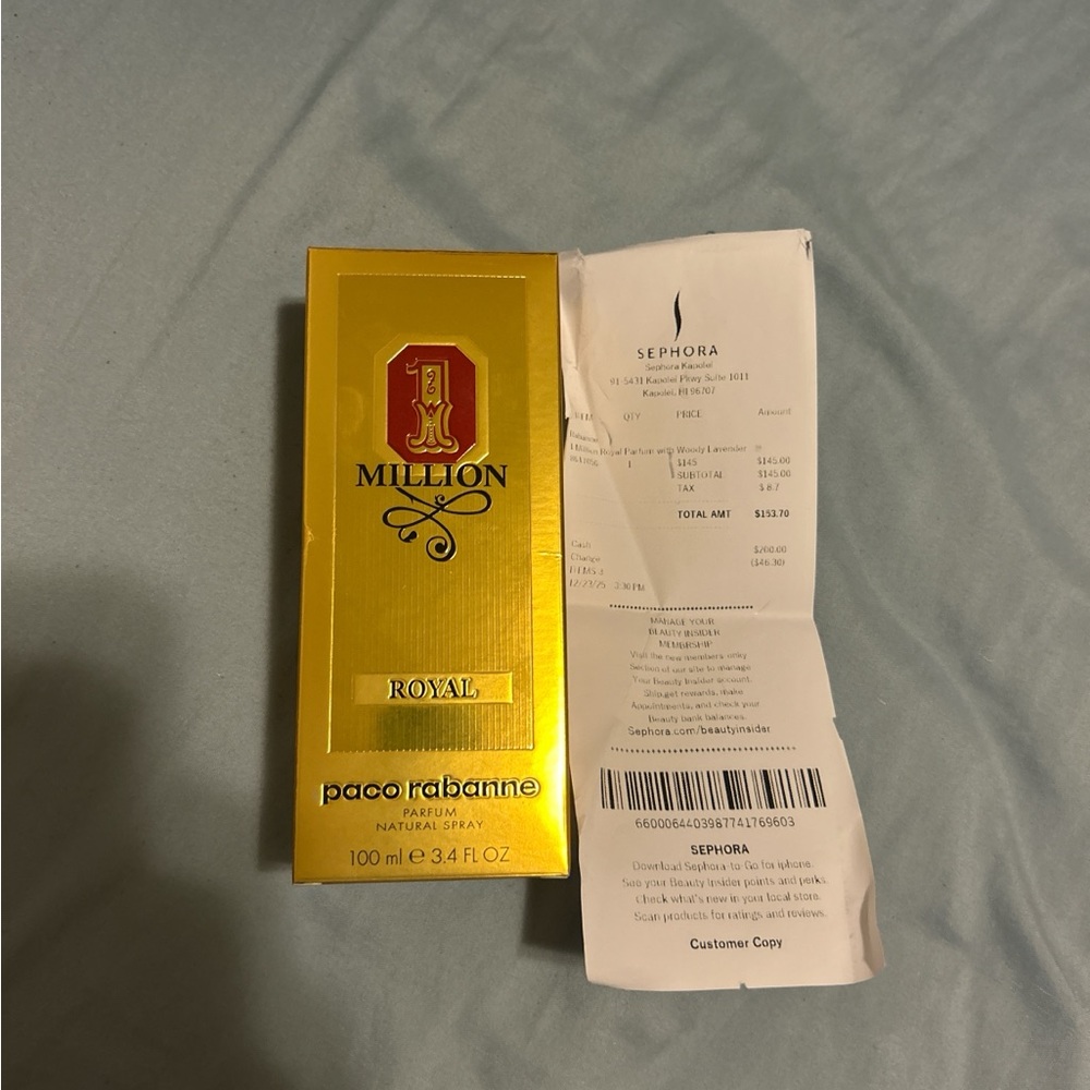 Sephora Exclusive Gold Fragrance